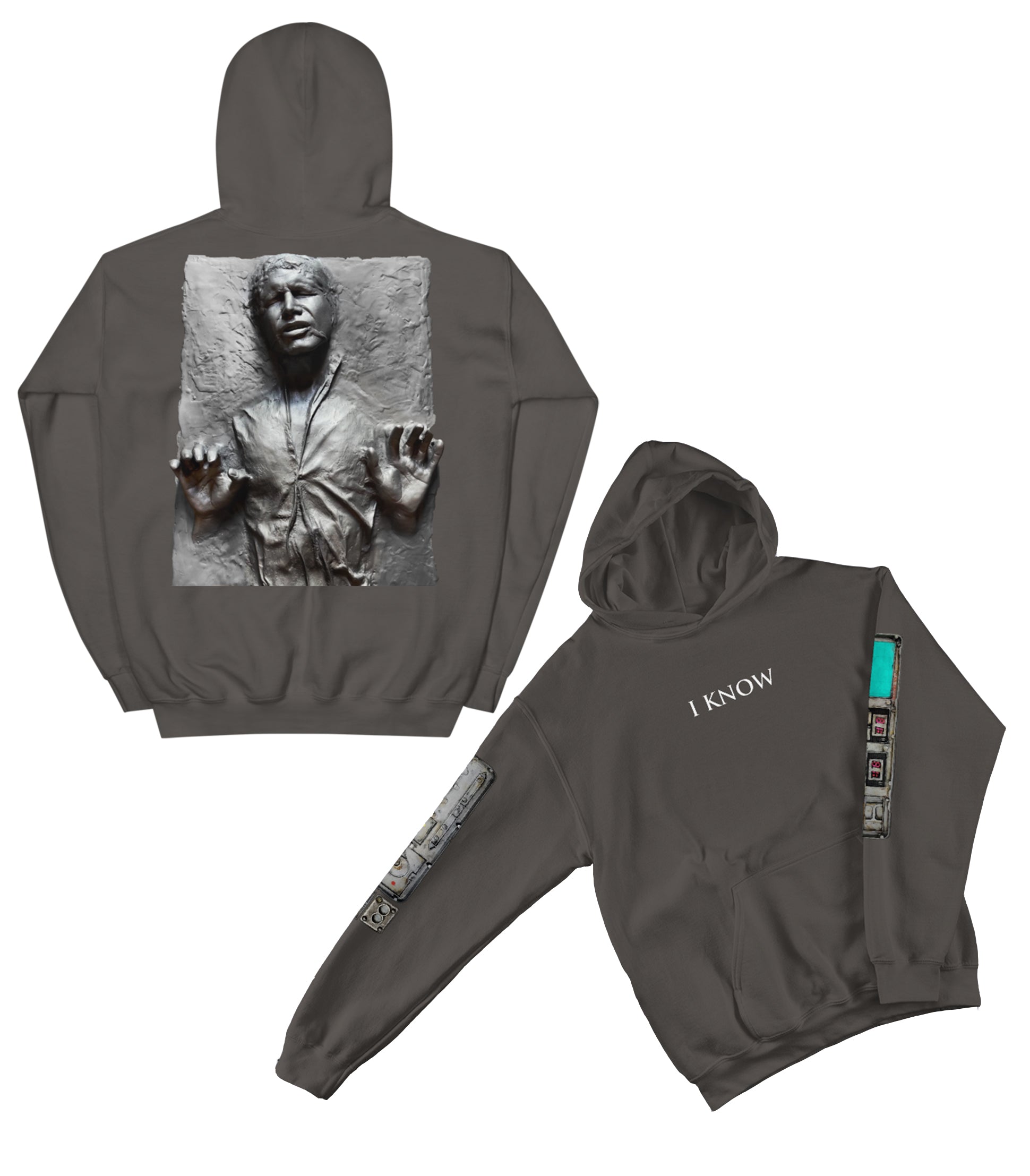 Frozen in Carbonite - Heavyweight Hoodie