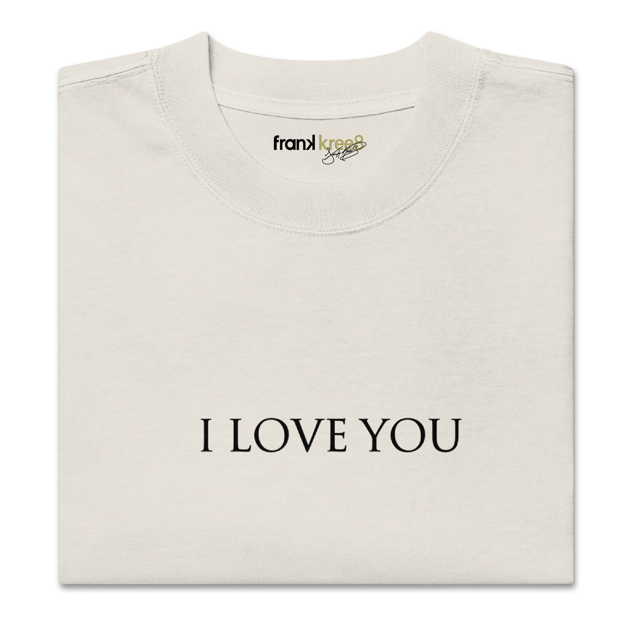 Leia I Love You - Oversize Box Shirt
