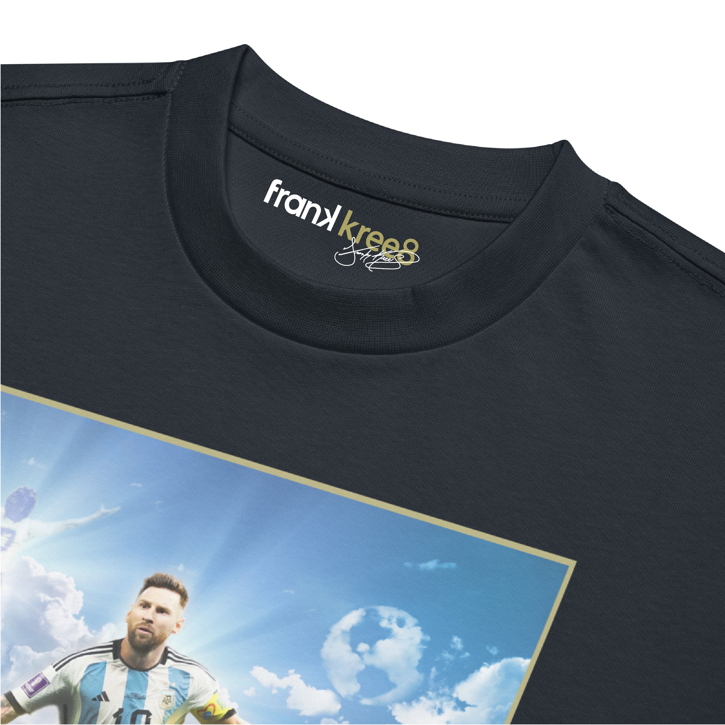 Messi World Cup Champ - Heavyweight Tee