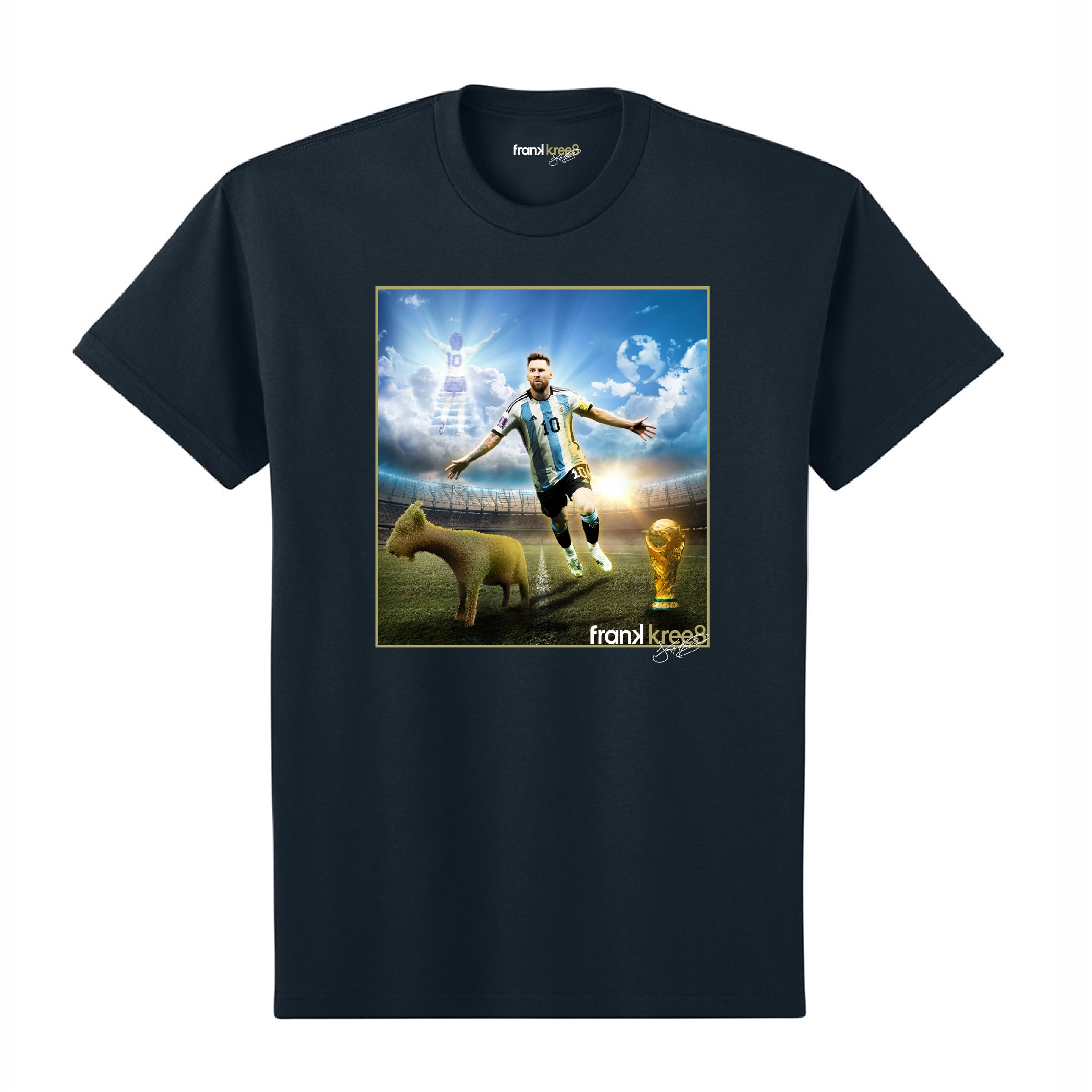 Messi World Cup Champ - Heavyweight Tee