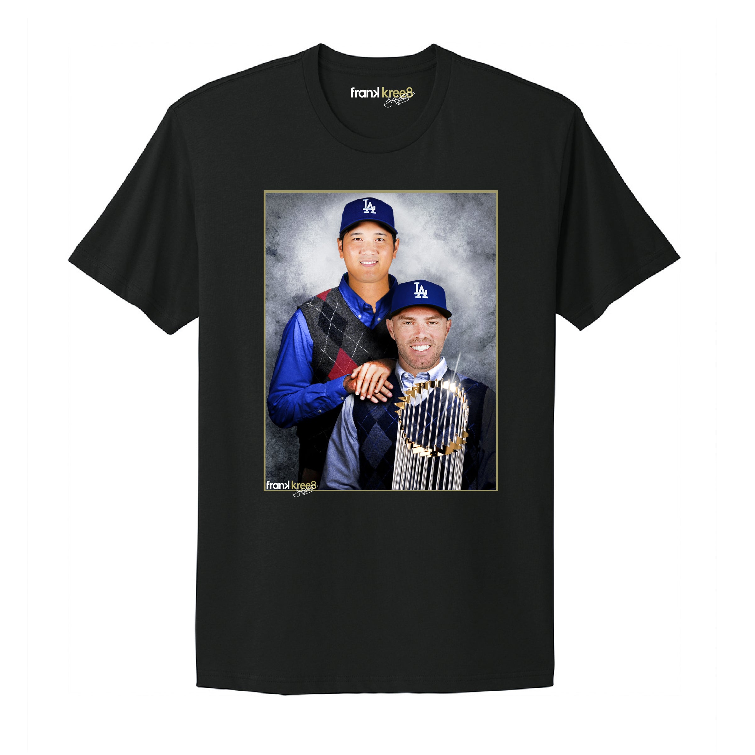 Ohtani and Freeman Step Bros - Premium T-Shirt