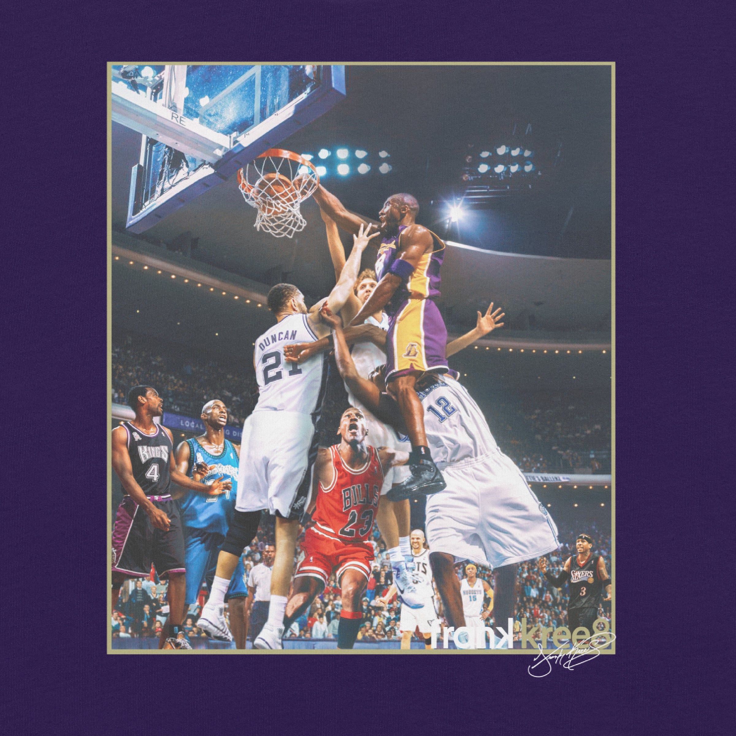Kobe Poster - Dunk Premium T-Shirt