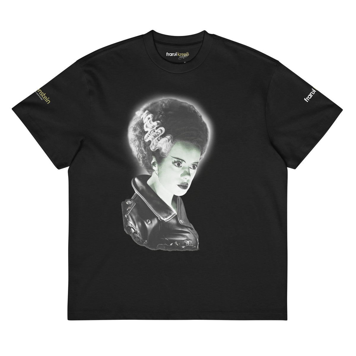 The Bride in Leather - Oversize Box Shirt