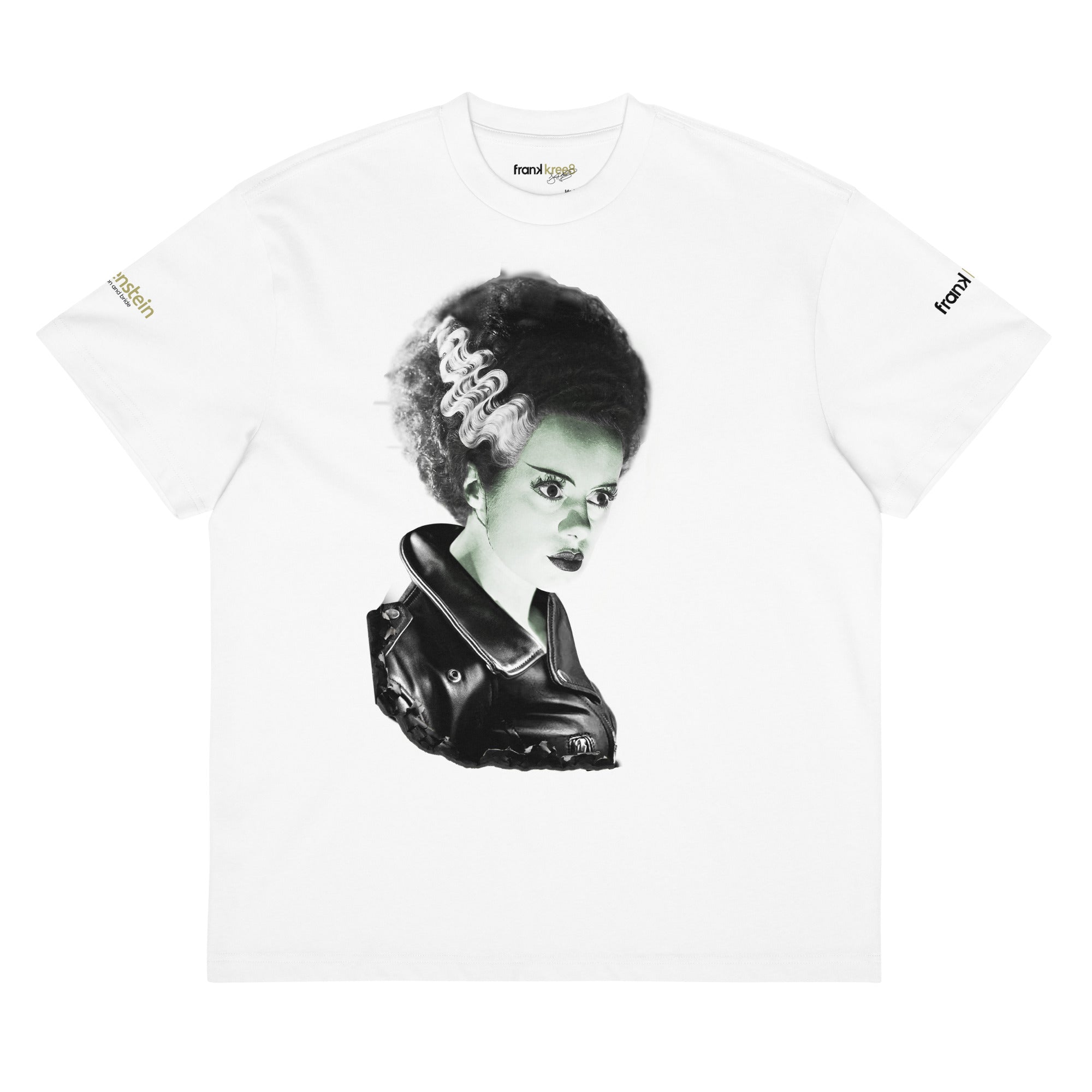 The Bride in Leather - Oversize Box Shirt